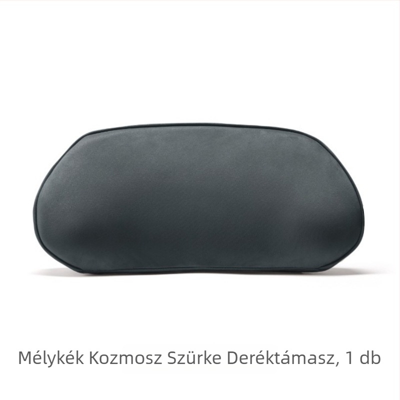 Xiaopeng P7 fej- és ágyéktámasz párna, velúr külső, töltet: szintetikus rost, testreszabható autó belső kiegészítő