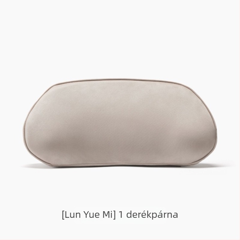 Xiaopeng P7 fej- és ágyéktámasz párna, velúr külső, töltet: szintetikus rost, testreszabható autó belső kiegészítő