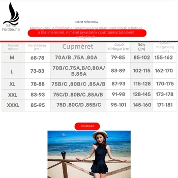 Egyrészes fürdőruha, hátul nyitott, melltartóbetétekkel, nylon 82% / spandex 18% bélés, 300 g
