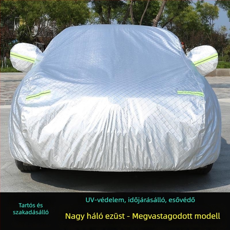 SUV-hoz való autóponyva — Imperial Scene, pamutgyapjú, vastagított szigetelés, napvédelem, Volkswagen T-Roc kompatibilis