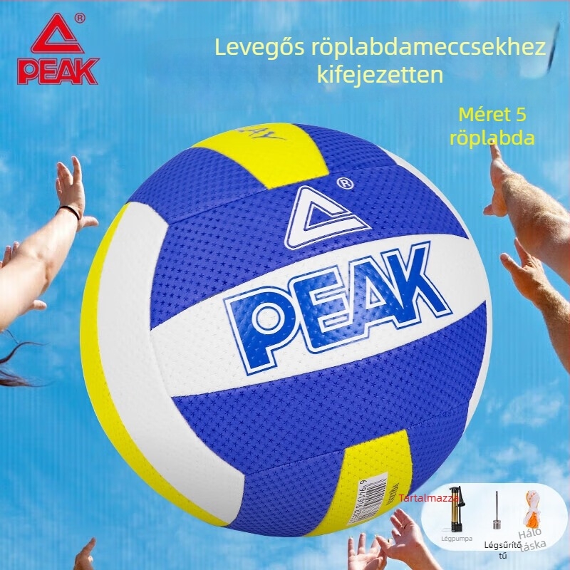 Peak Nr.5 Strandröplabda – PU anyag, gépi varrás, specifikáció Nr.5