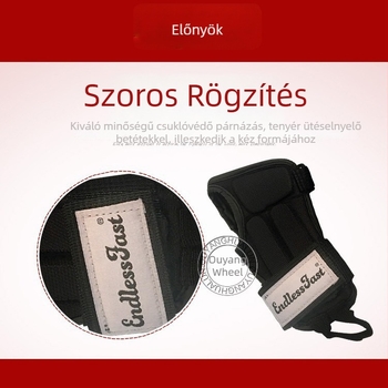 Csukló- és tenyérvédő korcsolázáshoz és síeléshez – puha habanyagú védőfelszerelés