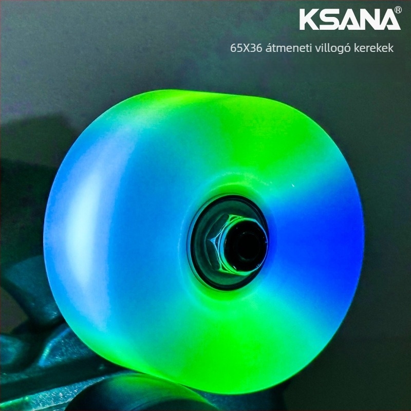 Görkorcsolya - Kétsoros kerekek, PU felső rész, Poliuretán kerekek, Uniszex, KSANA