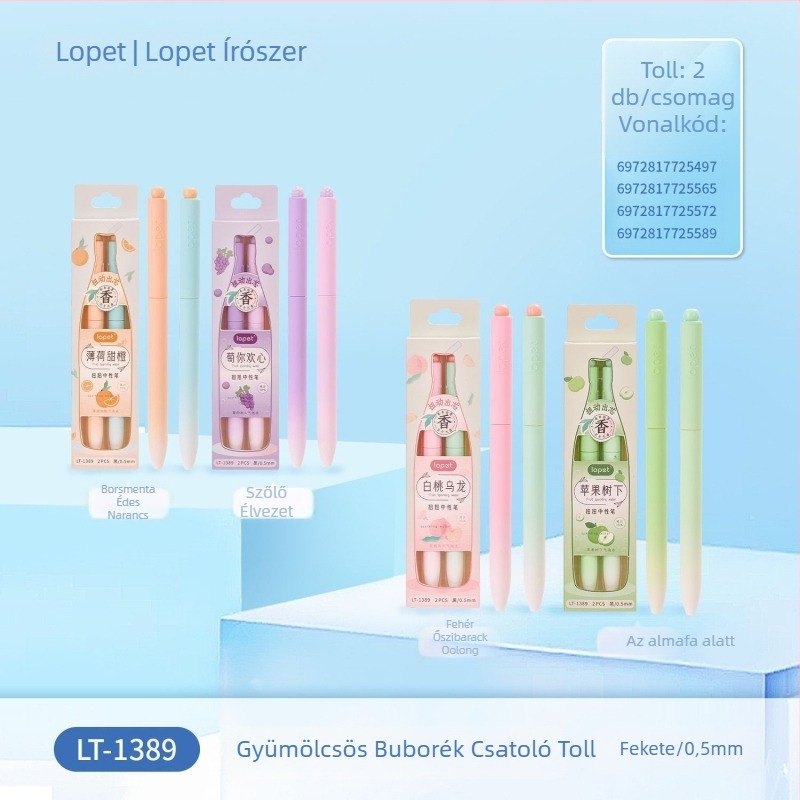 Lepa ST toll, műanyag tokkal, nem törölhető tinta, dobozos alapcsomagolás, általános használatra