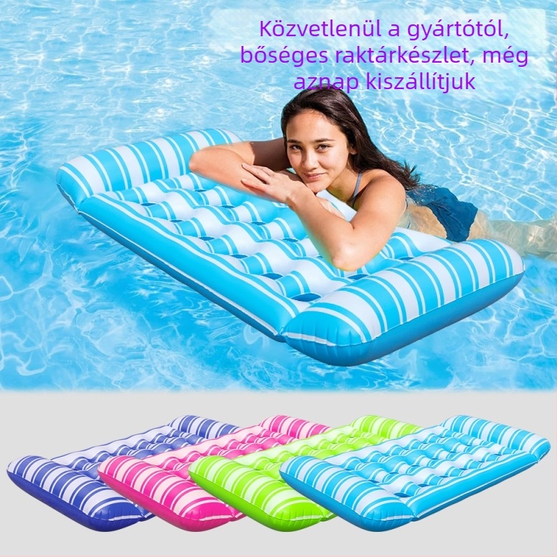 PVC-ből készült felfújható medencés matrac – lebegő matrac a vízre