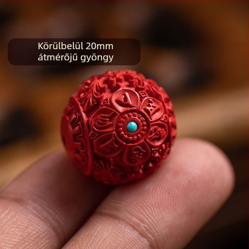 DIY ékszer kiegészítők – cinnabar anyag, etnikus totem stílus, préselt feldolgozás