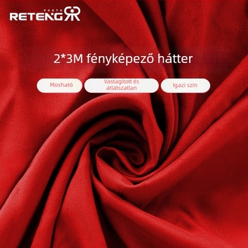 RETENG Háttérszövet poliészter-pamut keverék fotózáshoz ruházati és termékfotózáshoz