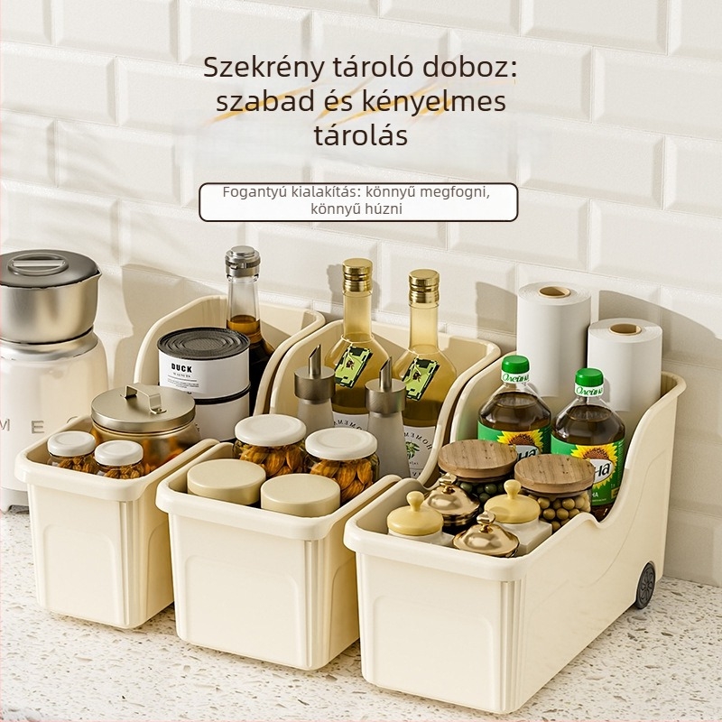 Fiókos tároló doboz — Modell 2522; PP műanyag (100% új anyag); Rendezési funkció; Logó nyomtatás lehetséges; Doboz mennyiség: 72 darab