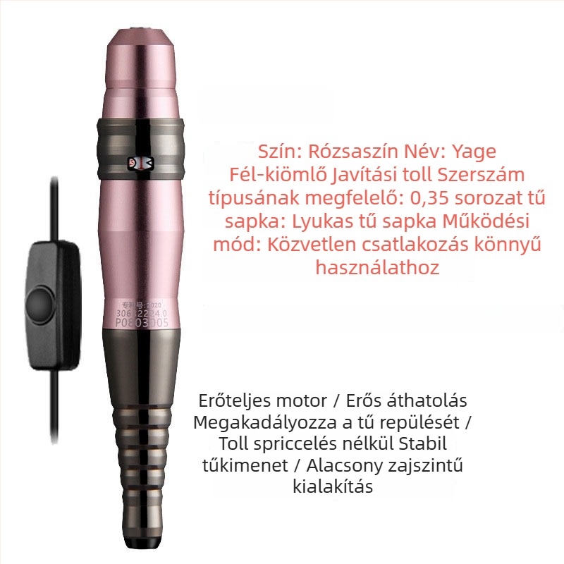 Kozmetikai tetováló készülék szemöldökhöz, szemhéjvonalhoz és ajakhoz; 1 egység