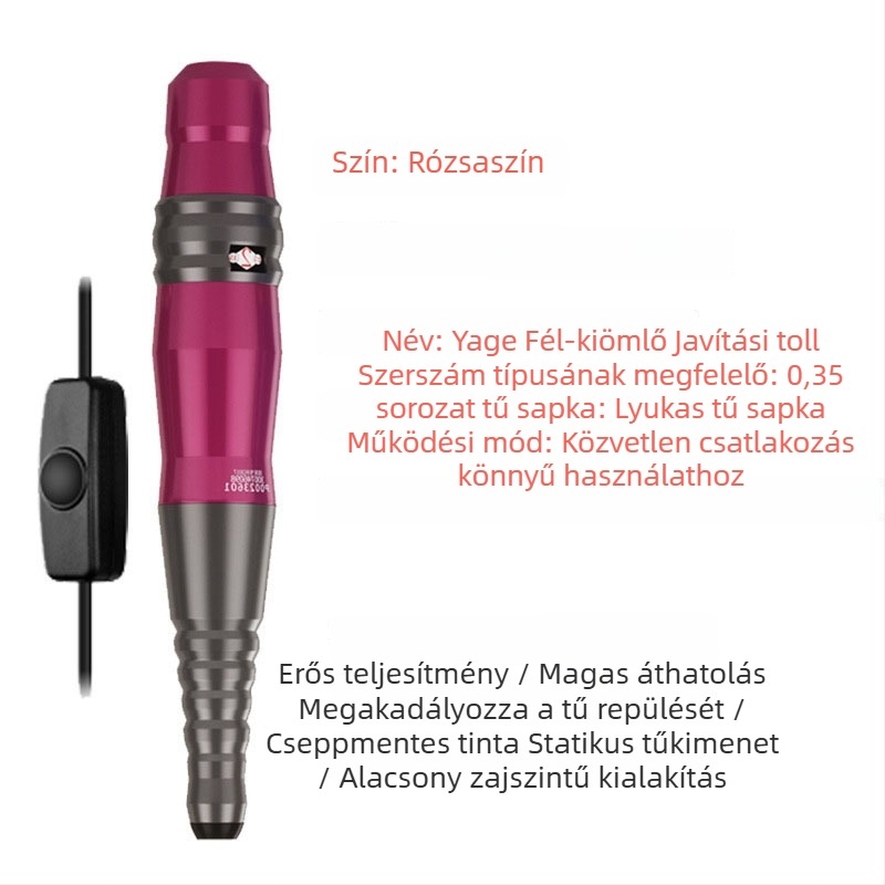 Kozmetikai tetováló készülék szemöldökhöz, szemhéjvonalhoz és ajakhoz; 1 egység