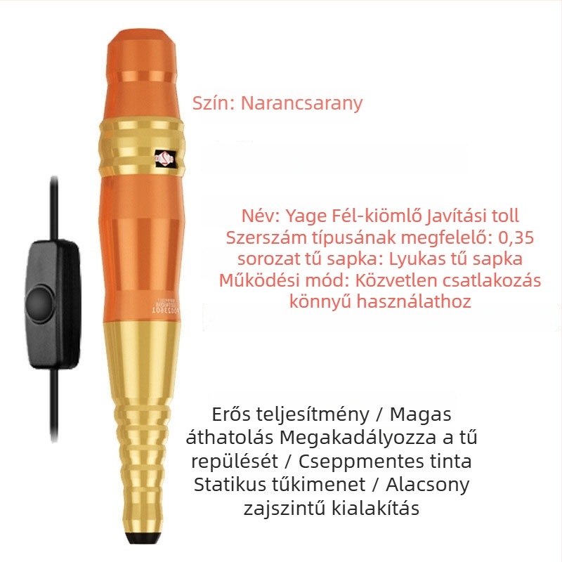 Kozmetikai tetováló készülék szemöldökhöz, szemhéjvonalhoz és ajakhoz; 1 egység