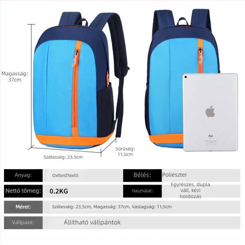 Mászó hátizsák | Oxford anyag, lélegző, poliészter bélés, kültéri sportokra