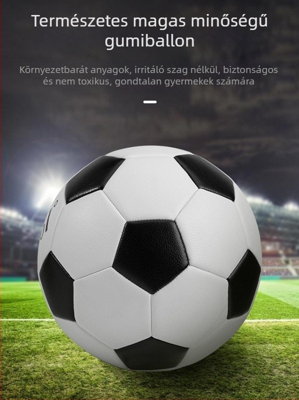 Gyermekek No.5 futball - PU anyag, gépi varrás, kopásálló, logó nyomtatás, testreszabott feldolgozás