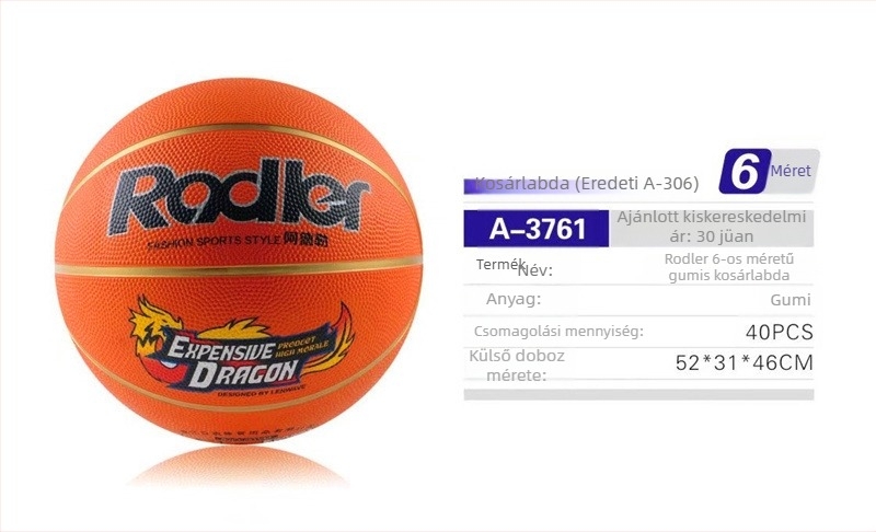 Adler kopásálló gumilabda edzéshez, általános és középiskolások számára
