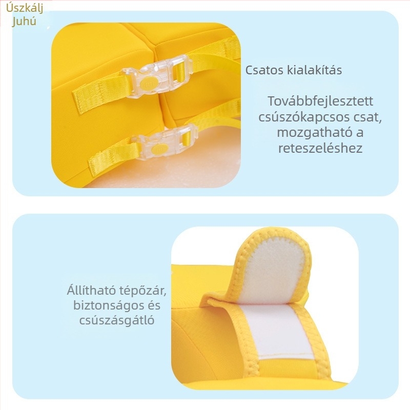 Csecsemő alkar alatti úszógyűrű pingvines mintával, 6 hónapos kortól 3 éves korig, otthoni használatra, felfújás nélkül