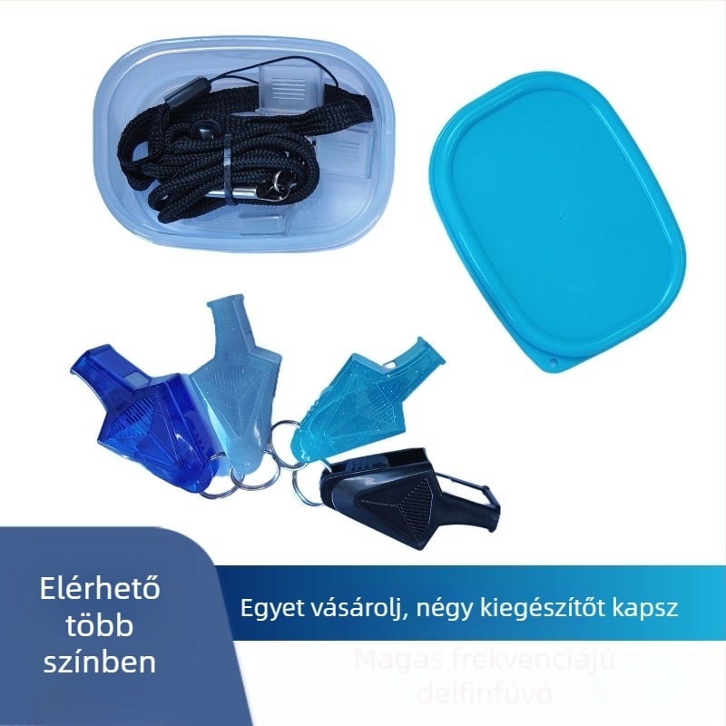 Kültéri edzéshez készült refere síp, magas hangú, életmentő dizájn (ABS anyag, logónyomtatás elérhető, testreszabás, 500 darabos doboz, Tian sheng márka)