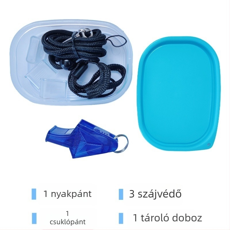 Kültéri edzéshez készült refere síp, magas hangú, életmentő dizájn (ABS anyag, logónyomtatás elérhető, testreszabás, 500 darabos doboz, Tian sheng márka)