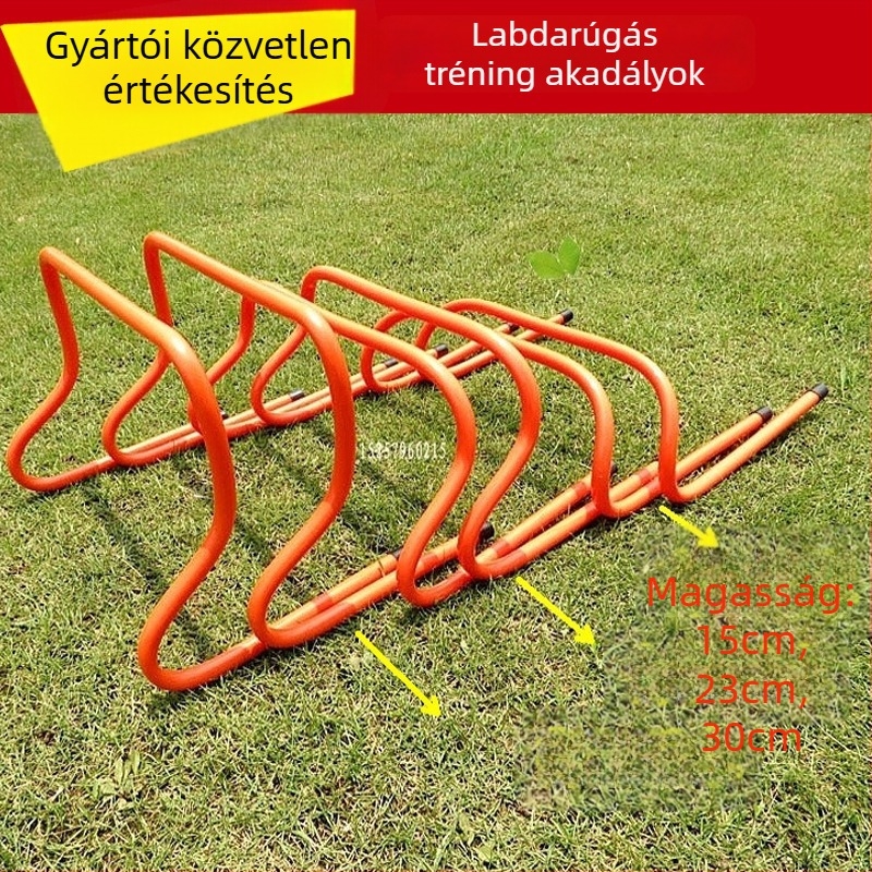 Futball-edzés akadályok — PVC anyag, Kinzan márka, edző segédeszközök, futball