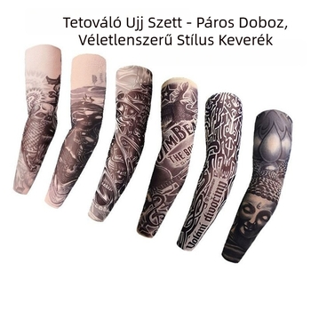 Kültéri ujjvédő - Virágmintás, varratmentes, légáteresztő poliészter, uniszex