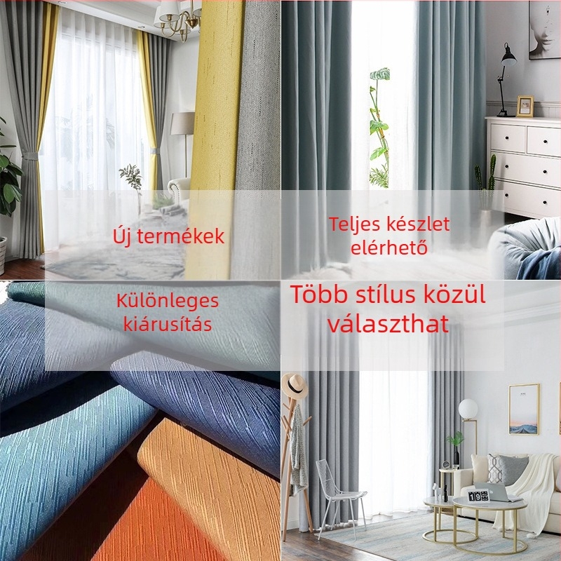 Konopé blackout függönyanyag, nordikus ihletésű, magas árnyékolás 70–90%, egyszínű, modern minimalizmus, Folyamat 4425028