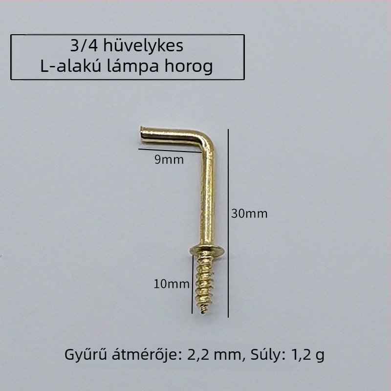 Cup hook bővítő csavarral — ötvözet, önmetsző horog, modern minimalista stílus ruhákhoz és sapkákhoz