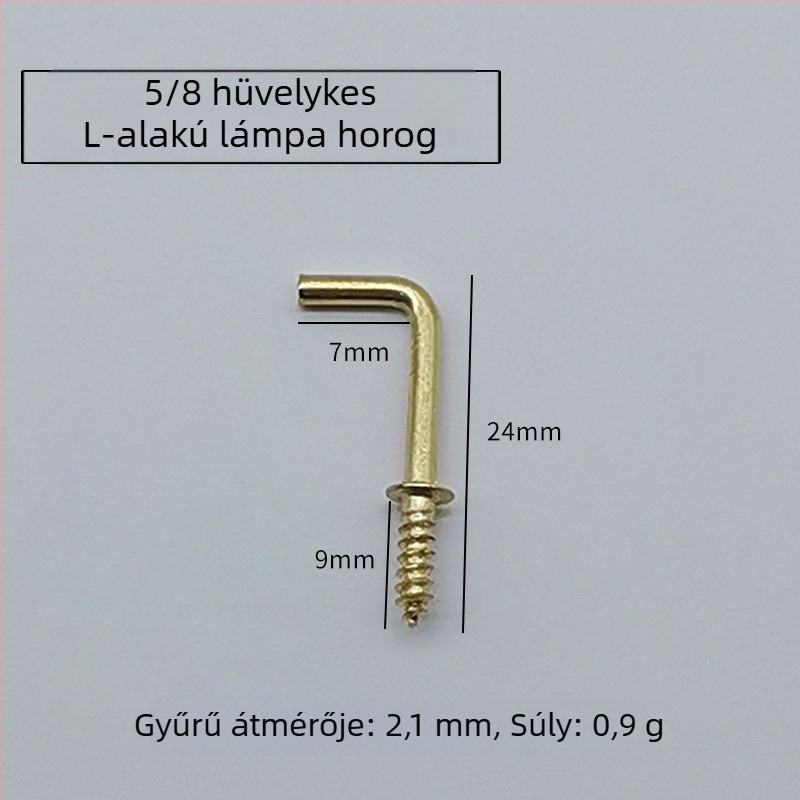 Cup hook bővítő csavarral — ötvözet, önmetsző horog, modern minimalista stílus ruhákhoz és sapkákhoz