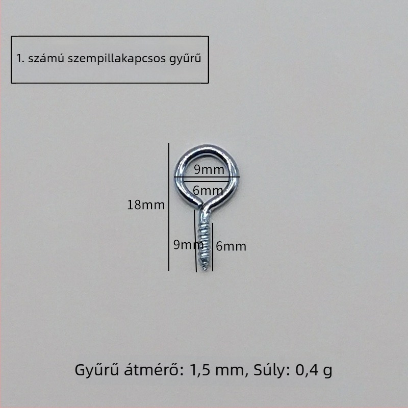 Cup hook bővítő csavarral — ötvözet, önmetsző horog, modern minimalista stílus ruhákhoz és sapkákhoz
