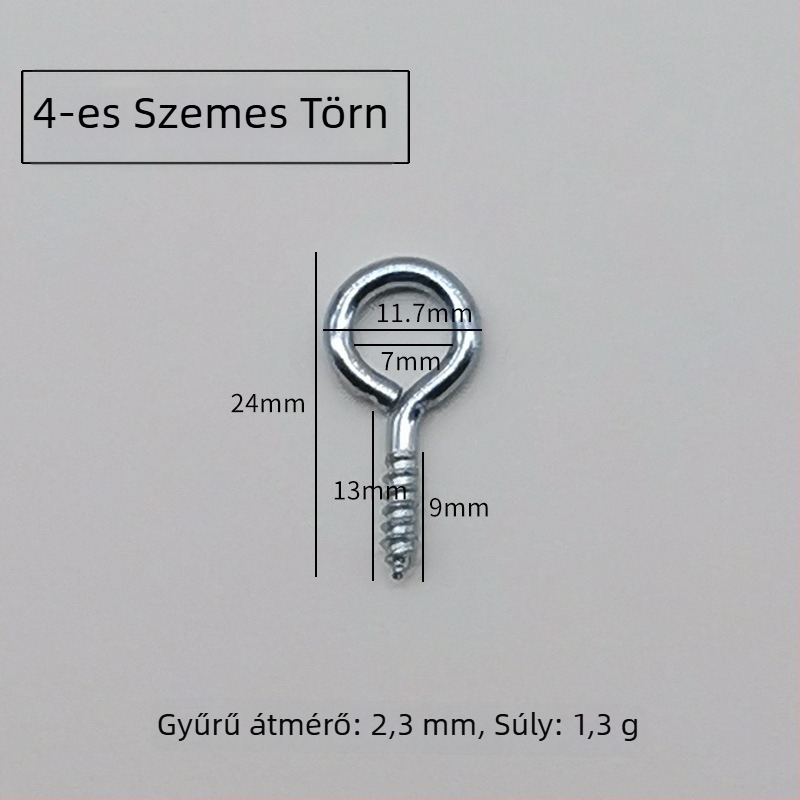 Cup hook bővítő csavarral — ötvözet, önmetsző horog, modern minimalista stílus ruhákhoz és sapkákhoz