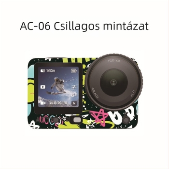 DJI Osmo Action 6 teljes testvédő fólia – karcolás elleni és ütésálló védelem, PVC