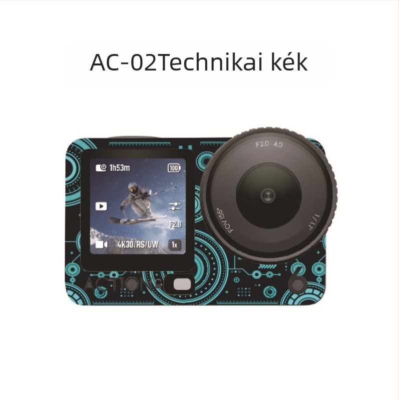 DJI Osmo Action 6 teljes testvédő fólia – karcolás elleni és ütésálló védelem, PVC