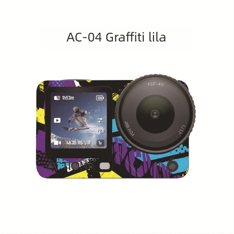 DJI Osmo Action 6 teljes testvédő fólia – karcolás elleni és ütésálló védelem, PVC