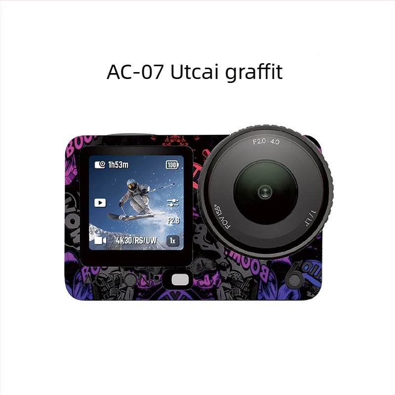 DJI Osmo Action 6 teljes testvédő fólia – karcolás elleni és ütésálló védelem, PVC