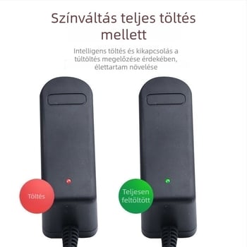 Fejlámpa töltő 1–3 kimenettel, kézi hajtású, újratölthető, műanyag test, alkalmas búvárkodásra, túrázásra és kempingezésre