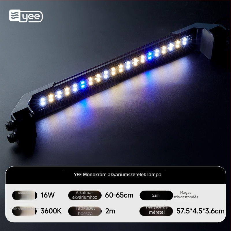 Yee PVC LED Akváriumi Világítás Növényekhez, 6W, 1 kg, kiegészítő fény
