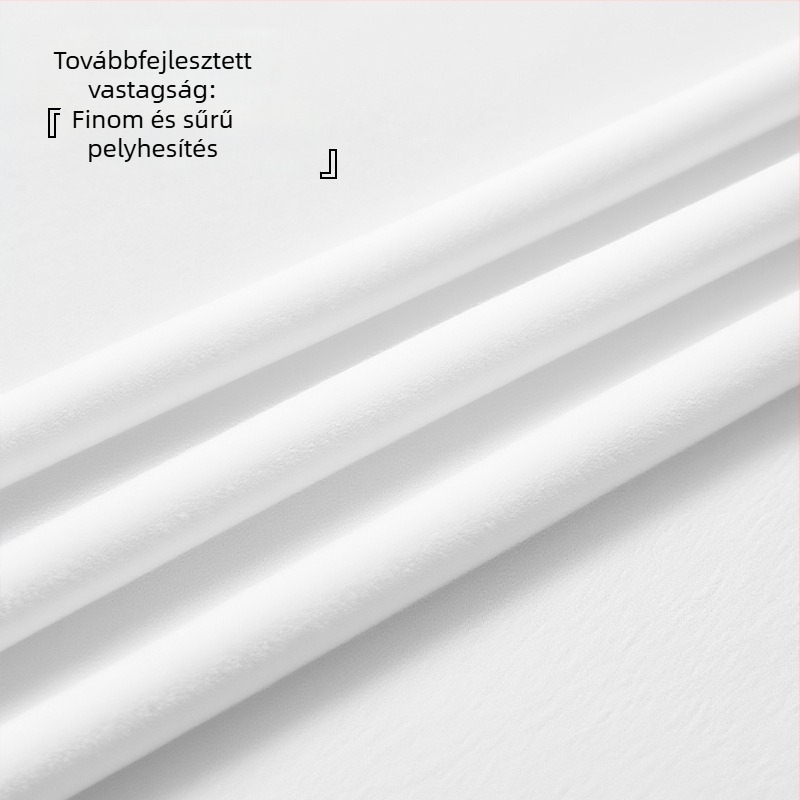 Fehér fotóháttértextil, velúrszerű felület, flockált, 2×3 m