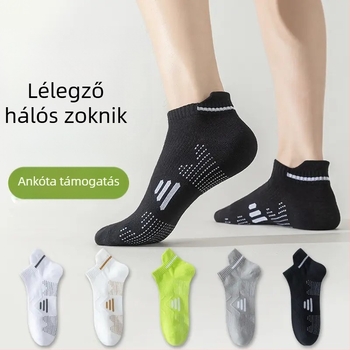 Uniszex rövid boka sportzokni, szagellenes, nedvességfelszívó, izzadságfelszívó, Kód 1027416849