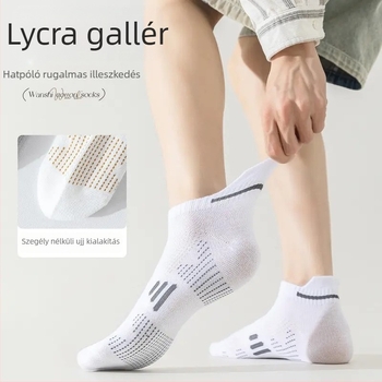 Uniszex rövid boka sportzokni, szagellenes, nedvességfelszívó, izzadságfelszívó, Kód 1027416849