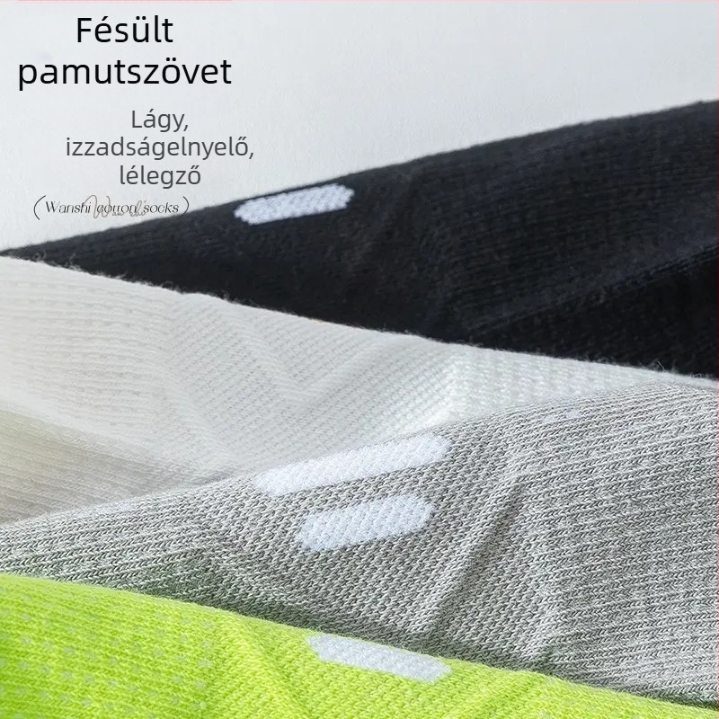 Uniszex rövid boka sportzokni, szagellenes, nedvességfelszívó, izzadságfelszívó, Kód 1027416849