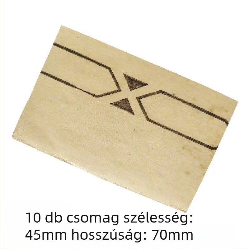 Asztaliteniszütő csiszolópapír – él és Tiger Mouth csiszoláshoz, DIY eszköz, 10 darab