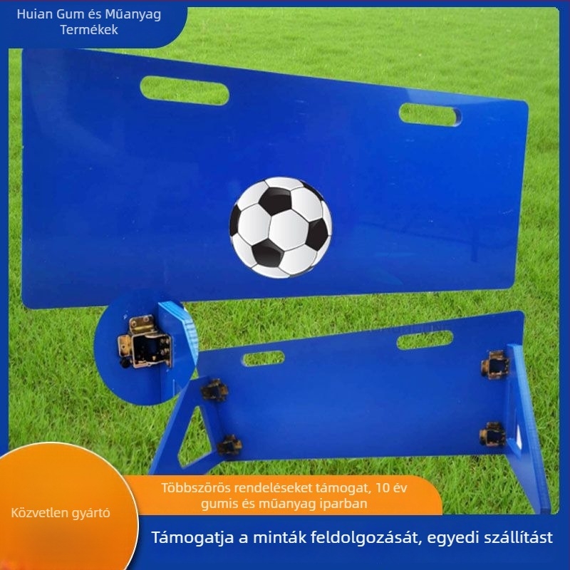 Futball-edzés visszapattanó tábla, polietilén, testreszabható, Huihan – edzéssegéd
