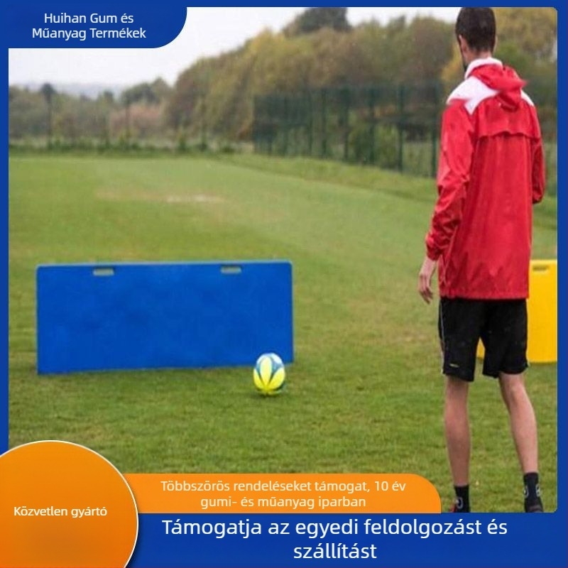 Futball-edzés visszapattanó tábla, polietilén, testreszabható, Huihan – edzéssegéd
