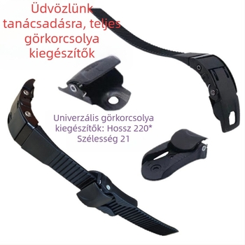 Roller-iskola kiegészítő: PU+ hálós felsőrész, marha-inas talp, egyrészes kerekek (nylon+rost), Eagle márka, univerzális illeszkedés