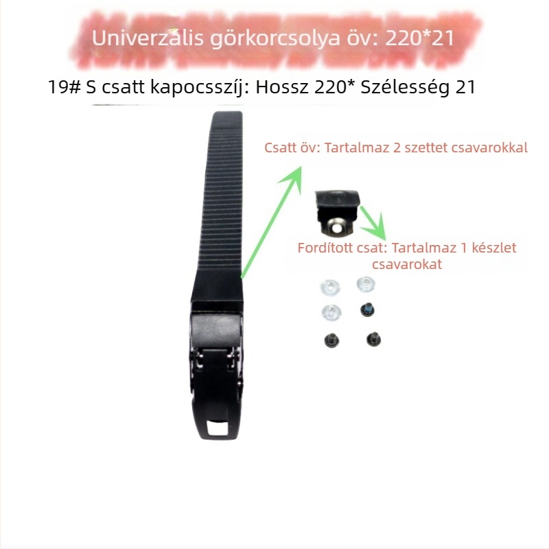Roller-iskola kiegészítő: PU+ hálós felsőrész, marha-inas talp, egyrészes kerekek (nylon+rost), Eagle márka, univerzális illeszkedés