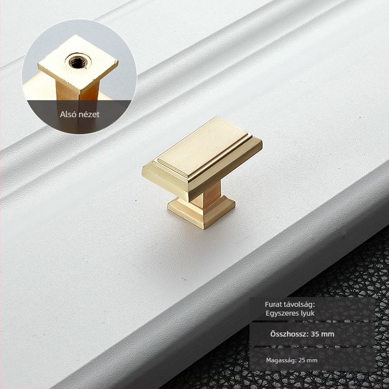 Szekrényajtó fogantyú (modern minimalista stílus, cinkötvözet, elektroplatírozás, modell PZ6604, ajtókhoz és fiókokhoz)