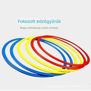 Ranch márkájú futball-edzésgyűrű - PP anyag, testreszabható feldolgozás, licencelhető magáncímke, edzéssegítő