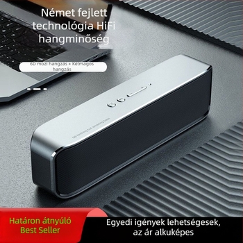 S8 Bluetooth hangsugó asztali számítógépekhez, kiváló hangminőség és mély basszus