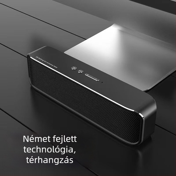 S8 Bluetooth hangsugó asztali számítógépekhez, kiváló hangminőség és mély basszus