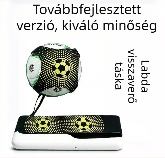 Iskolások számára készült futball-labda kontroll és cselezés edzőfelszerelése, visszapattanó edzőeszköz