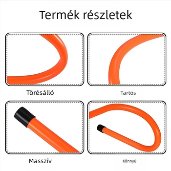 Iskolai akadálytartó – atlétikai edzőberendezés, PVC, testreszabható, Crown magánmárka