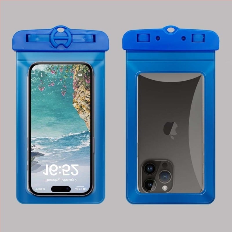 Telefon vízálló táska PVC+ABS anyagból, IPX8 tanúsított, logó nyomtatás, testreszabható, magáncímkével licencelhető